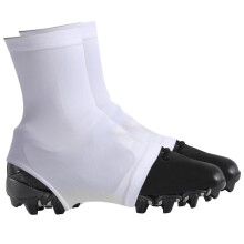 Football Cleat Covers 1 Pair Elasticity and Stretchy NonSlip Football Spats White