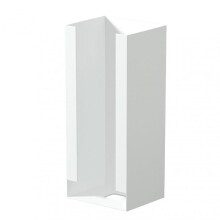 (Large Size) Simple Opening Ends Squared Organiser Stylish Desktop Finishing Box for Home Study Office