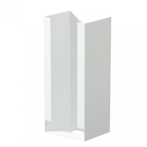 (Small Size) Simple Opening Ends Squared Organiser Stylish Desktop Finishing Box for Home Study Office 1
