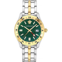 Versace - VE7C00623 - Polshorloge - Heren - Kwarts - Greca Time GMT