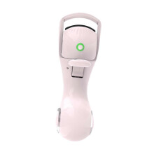 (Pink) Electric Mini Eyelash Perm Assistant Professional Electric Eyelash Curler for Home Travel