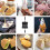 NonStick Taiyaki Maker  Double Sided Fish Shaped Cake Waffles Baking Pan 4