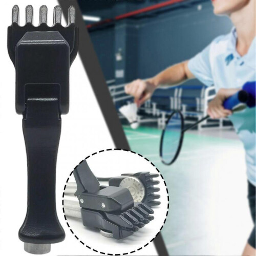 (2pcs) Tennis Flying Clamp Universal Tennis Squash Badmintons Clamp for Short Racket Player 1