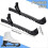 (Blue) 4Pcs Adjustable Ice Skate Blade Guards - Hockey Skate Protector Covers for Ice Skating 3