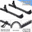 (Black) 4Pcs Adjustable Ice Skate Blade Guards - Hockey Skate Protector Covers for Ice Skating 3