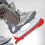 (Red) 4Pcs Adjustable Ice Skate Blade Guards - Hockey Skate Protector Covers for Ice Skating 5