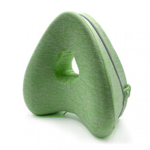 (Green) Smoothly Spine Alignment Pillow Relief Hip Back Joint Pain Pillow for Women Female
