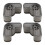 Antivibration pads for washing machine, 4piece set antislip mat  noise reduction  stabilization 1