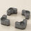 Antivibration pads for washing machine, 4piece set antislip mat  noise reduction  stabilization 2