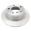 TRQ bakbromsskivor Set solid kompatibel med 2003-2005 BMW Z4 5