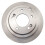 TRQ Rear Brake Rotors Set Solid Compatible with 2004-2006 Kia Amanti 5