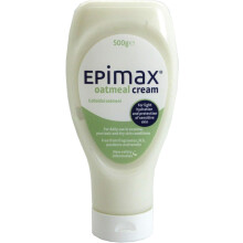 2 x Epimax Oatmeal Cream 500g for Eczema/Psoriasis
