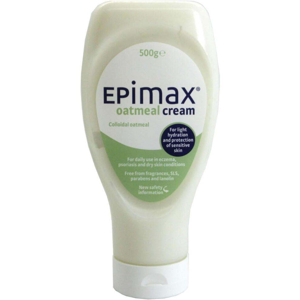 Epimax Cream 2 X Oatmeal 500G For Eczema/Psoriasis