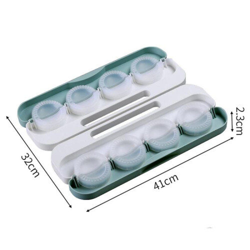 (Green) Dumplings Press-type Mold Safe High Quality Dumpling Mould for Kitchen 1