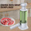 (Green) Kitchen Press-type Sausage Maker Anti-slip Dismountable Sausage Machine for Home Kitchen 5