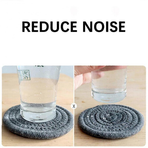 (E) 8Pcs Absorbent Coaster for Drinks Super Absorbent Non-Slip Cup Mats for Coffee Table Tabletop Protection 2