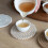 (D) 8Pcs Absorbent Coaster for Drinks Super Absorbent Non-Slip Cup Mats for Coffee Table Tabletop Protection 4