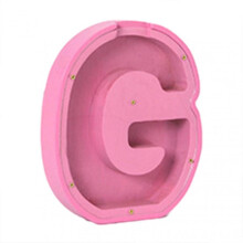 (G) Simple Piggys Bank with Capitals Letter Shape Stylish Saving Money Container Gift for Children's Day
