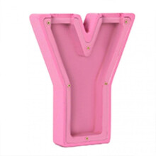 (Y) Simple Piggys Bank with Capitals Letter Shape Stylish Saving Money Container Gift for Children's Day