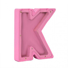(K) Simple Piggys Bank with Capitals Letter Shape Stylish Saving Money Container Gift for Children's Day
