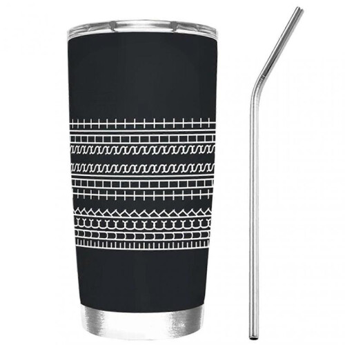 (Black) Fu-ck This Shi-t Hiddens Message Cup, Thermal Insulation Cold Preservation Bottles for Students