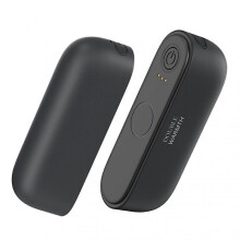 (Black) Dual-Palm Rechargeable Hand Warmers USB Powered Lightweight Hand Warmer for Adults Kids Ederly