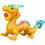 (Bead, Glod) Dragon-shape Luminous Toy Personalized Singing Plaything for Kids 1