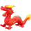 (Spray, Red) Dragon-shape Luminous Toy Personalized Singing Plaything for Kids 1