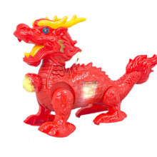 (Portable, Red) Dragon-shape Luminous Toy Personalized Singing Plaything for Kids