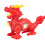 (Portable, Red) Dragon-shape Luminous Toy Personalized Singing Plaything for Kids 1