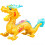 (Spray, Glod) Dragon-shape Luminous Toy Personalized Singing Plaything for Kids 1