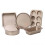(Glod) Carbon Steel Cake Pan Set, Square Bakeware with Removable Bottom, Loaf Pan, Pizza Tray, Baking Tools & Gift Set 1