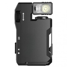 (Black) G5 EDC Flashlight 400Lumens 3 Modes EDC Flashlight Rechargeable Mini Light with Magnets Mini Portable Design for Outdoor Emergency