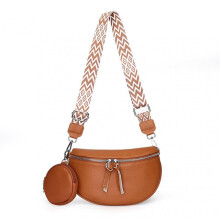 (Brown) Leather Women's Satchels Bags Simple Stylish Shoulder Bag For Journey