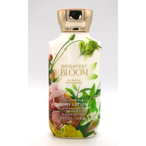 Bath & Body Works Bath & Body Works Conjunto de 2 peas de loo corporal e gel corporal Brightest Bloom 2