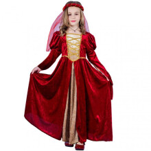 (S, EE258) European and American Medieval Retro Dress for Girls Role Play Stage Performance Wearing
