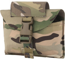 Survival accessory bag, Tactical vest, Tactical belt, MOLLE quickrelease medical camouflage bag, suitable for outdoor adventures and real CS games MC
