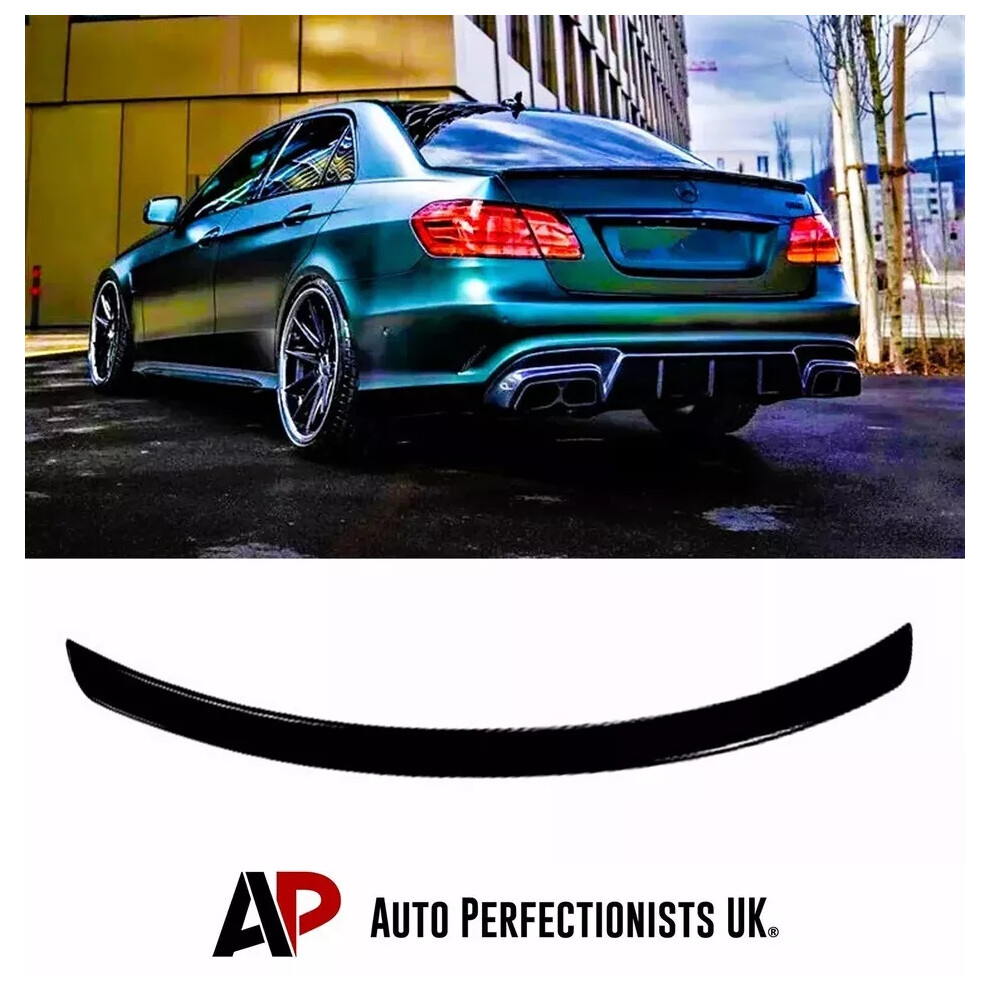 For Mercedes E Class W212 Boot Spoiler Lip Wing Body Kit 2008-2016 Black 5061072660740