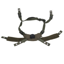 Chin Strap for Helmets, Adjustable Tactical Helmet Suspension System, Chin Strap for Fast Helmet ODGreen