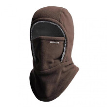 (Cafe) Fleece Lined Men Beanie Knit Hat & Scarf Set, Warm Windproof Balaclava for Outdoor Sports, Winter & Autumn Protection