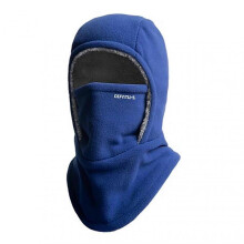 (Blue) Fleece Lined Men Beanie Knit Hat & Scarf Set, Warm Windproof Balaclava for Outdoor Sports, Winter & Autumn Protection