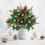 (46cm, Single) Pre-Lit Artificial Urn Filler Pathway Tree Ornaments for Home Party Decoration 4