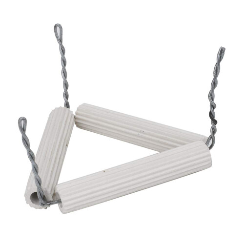 Ceramic Tube Clay Triangle, Pack of 5 2