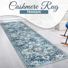 (60 x 220- Runner Rug, TRANQUIL) Traditional Area Rugs Large Living Room Carpet Rug