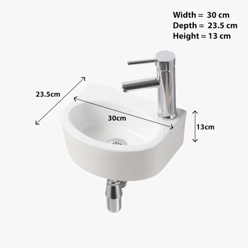BELOFAY Modern Design Bathroom Ceramic Basin Sink 2