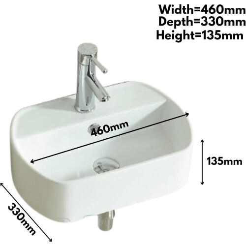 BELOFAY Modern Design Bathroom Ceramic Basin Sink 2