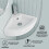 BELOFAY Modern Design Bathroom Ceramic Basin Sink 6