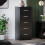 Vida Designs (Black) Riano 5 Drawer Narrow Chest Bedroom Storage Unit 5
