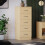 Vida Designs (Pine) Riano 5 Drawer Narrow Chest Bedroom Storage Unit 5