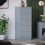 Vida Designs (Grey) Riano 5 Drawer Narrow Chest Bedroom Storage Unit 6